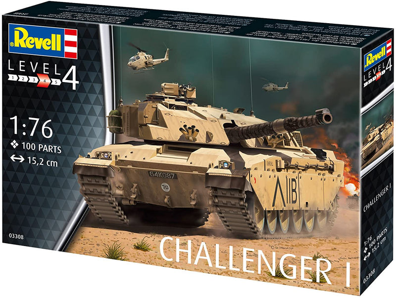 Revell 03308 Challenger I, Multi Colour, 1:76 Scale