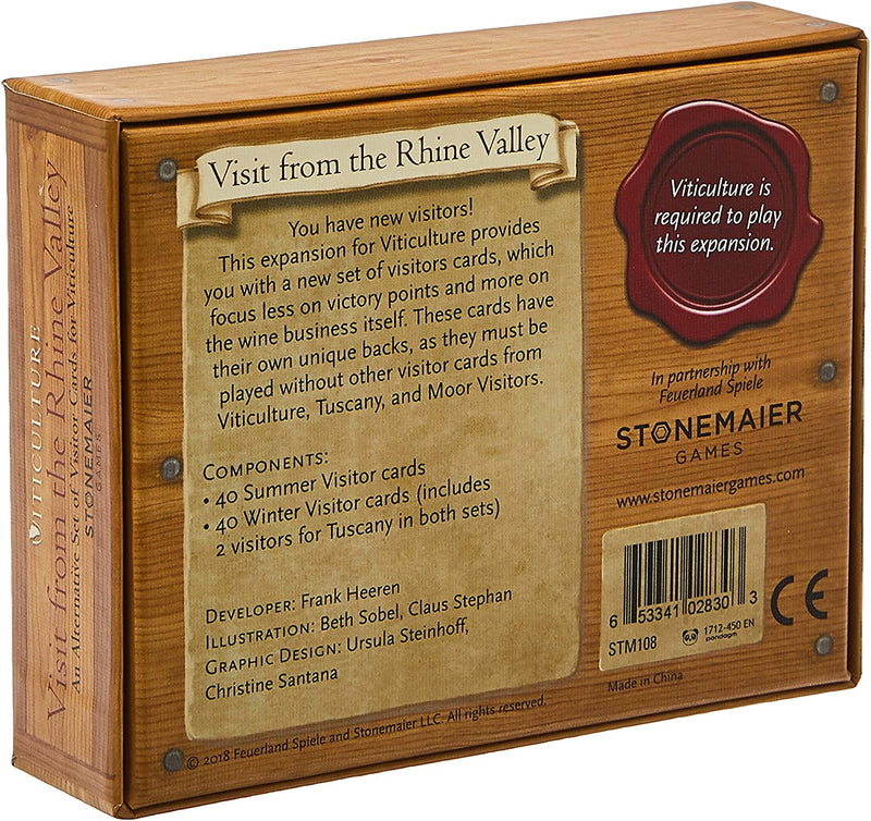 Viticulture: Visit from The Rhine Valley Expansion