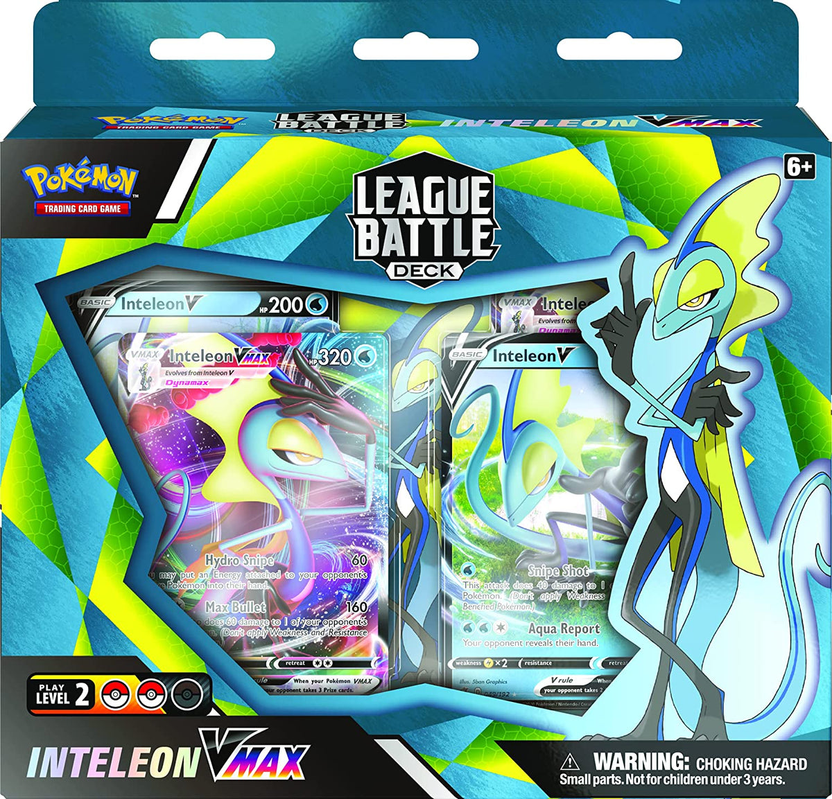 battle deck pokemon cards Pokemon TCG: Inteleon VMAX League Battle Deck